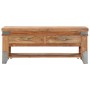 Mesa de centro de madera maciza de acacia 110x52x45 cm en Mesas de centro | Comprar online en Foru.es