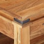 Mesa de centro de madera maciza de acacia 110x52x45 cm en Mesas de centro | Comprar online en Foru.es
