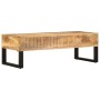 Mesa de centro de madera maciza de mango 110x50x38 cm en Mesas de centro | Comprar online en Foru.es
