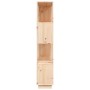 Estantería/divisor de espacios madera maciza pino 80x25x132 cm de vidaXL, Librerías y estanterías - Ref: Foro24-814059, Preci...