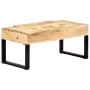 Mesa de centro estilo cassette madera maciza mango 100x52x45 cm en Mesas de centro | Comprar online en Foru.es