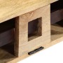 Mesa de centro estilo cassette madera maciza mango 100x52x45 cm en Mesas de centro | Comprar online en Foru.es