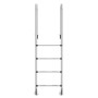 Escalera para piscina acero inoxidable 304 54x38x184,5 cm de vidaXL, Escaleras y rampas de piscina - Ref: Foro24-93453, Preci...