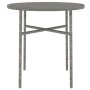 Juego de comedor para jardín 3 piezas ratán sintético gris de vidaXL, Conjuntos de jardín - Ref: Foro24-3098029, Precio: 122,...