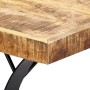 Mesa de comedor de madera maciza de mango 180x90x76 cm en Mesas de comedor | Comprar online en Foru.es