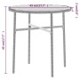 Juego de comedor para jardín 3 piezas ratán sintético gris de vidaXL, Conjuntos de jardín - Ref: Foro24-3098034, Precio: 85,7...