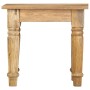 Mesa auxiliar de madera maciza de mango 43x43x40 cm en Mesas auxiliares | Comprar online en Foru.es