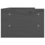 Soporte para monitor madera maciza de pino gris 50x24x16 cm de vidaXL, Bases y elevadores para ordenadores - Ref: Foro24-8139...