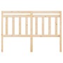 Cabecero de cama madera maciza de pino 126x4x100 cm de vidaXL, Cabeceros y pies de cama - Ref: Foro24-814084, Precio: 35,83 €...