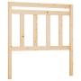Cabecero de cama madera maciza de pino 106x4x100 cm de vidaXL, Cabeceros y pies de cama - Ref: Foro24-814079, Precio: 34,80 €...