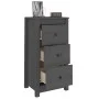 Aparadores 2 uds madera maciza de pino gris 40x35x80 cm de vidaXL, Aparadores - Ref: Foro24-813744, Precio: 97,07 €, Descuent...