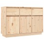Aparador de madera maciza de pino 110x34x75 cm de vidaXL, Aparadores - Ref: Foro24-813814, Precio: 163,05 €, Descuento: %