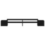 Soporte para monitor madera maciza de pino negro 100x27,5x15 cm de vidaXL, Bases y elevadores para ordenadores - Ref: Foro24-...
