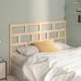 Cabecero de cama madera maciza de pino 146x4x100 cm de vidaXL, Cabeceros y pies de cama - Ref: Foro24-814194, Precio: 48,15 €...