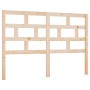 Cabecero de cama madera maciza de pino 146x4x100 cm de vidaXL, Cabeceros y pies de cama - Ref: Foro24-814194, Precio: 48,15 €...
