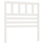 Cabecero de cama madera maciza de pino blanco 81x4x100 cm de vidaXL, Cabeceros y pies de cama - Ref: Foro24-814120, Precio: 4...