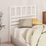 Cabecero de cama madera maciza de pino blanco 81x4x100 cm de vidaXL, Cabeceros y pies de cama - Ref: Foro24-814120, Precio: 3...