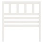 Cabecero de cama madera maciza de pino blanco 81x4x100 cm de vidaXL, Cabeceros y pies de cama - Ref: Foro24-814120, Precio: 4...