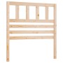 Cabecero de cama madera maciza de pino 96x4x100 cm de vidaXL, Cabeceros y pies de cama - Ref: Foro24-814124, Precio: 38,60 €,...