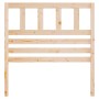 Cabecero de cama madera maciza de pino 96x4x100 cm de vidaXL, Cabeceros y pies de cama - Ref: Foro24-814124, Precio: 38,60 €,...