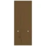 Soporte monitor madera maciza pino marrón miel (39-72)x17x43 cm de vidaXL, Bases y elevadores para ordenadores - Ref: Foro24-...