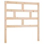 Cabecero de cama madera maciza de pino 96x4x100 cm de vidaXL, Cabeceros y pies de cama - Ref: Foro24-814174, Precio: 33,90 €,...