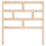 Cabecero de cama madera maciza de pino 96x4x100 cm de vidaXL, Cabeceros y pies de cama - Ref: Foro24-814174, Precio: 33,90 €,...