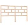 Cabecero de cama madera maciza de pino 186x4x100 cm de vidaXL, Cabeceros y pies de cama - Ref: Foro24-814209, Precio: 53,93 €...