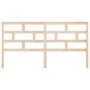 Cabecero de cama madera maciza de pino 186x4x100 cm de vidaXL, Cabeceros y pies de cama - Ref: Foro24-814209, Precio: 46,38 €...