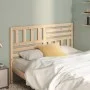 Cabecero de cama madera maciza de pino 141x4x100 cm de vidaXL, Cabeceros y pies de cama - Ref: Foro24-814139, Precio: 54,90 €...