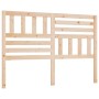 Cabecero de cama madera maciza de pino 141x4x100 cm de vidaXL, Cabeceros y pies de cama - Ref: Foro24-814139, Precio: 55,56 €...