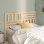 Cabecero de cama madera maciza de pino 141x4x100 cm de vidaXL, Cabeceros y pies de cama - Ref: Foro24-814139, Precio: 54,90 €...