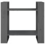 Estantería/divisor de espacios madera pino gris 60x35x57 cm de vidaXL, Librerías y estanterías - Ref: Foro24-813876, Precio: ...