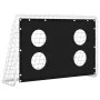 Portería con red de entrenamiento acero 184x61x122 cm de vidaXL, Porterías de fútbol - Ref: Foro24-93376, Precio: 68,26 €, De...