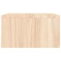 Soporte para monitor madera maciza de pino 100x27x15 cm de vidaXL, Bases y elevadores para ordenadores - Ref: Foro24-813959, ...