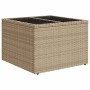 Set de sofás de jardín con cojines 9 pzas ratán sintético beige en Conjuntos de jardín | Comprar online en Foru.es