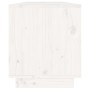 Mueble de TV de madera maciza de pino blanco 110,5x34x40 cm de vidaXL, Muebles TV - Ref: Foro24-813845, Precio: 74,81 €, Desc...