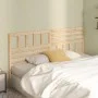 Cabecero de cama madera maciza de pino 206x4x100 cm de vidaXL, Cabeceros y pies de cama - Ref: Foro24-814164, Precio: 53,63 €...