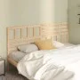 Cabecero de cama madera maciza de pino 206x4x100 cm de vidaXL, Cabeceros y pies de cama - Ref: Foro24-814164, Precio: 53,63 €...