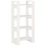 Estantería/divisor espacios madera maciza blanco 60x35x125 cm de vidaXL, Librerías y estanterías - Ref: Foro24-813885, Precio...