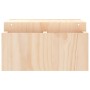 Soporte para monitor madera maciza de pino 70x27,5x15 cm de vidaXL, Bases y elevadores para ordenadores - Ref: Foro24-813964,...