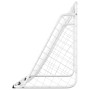 Portería de fútbol con red acero blanco 180x90x120 cm de vidaXL, Porterías de fútbol - Ref: Foro24-93370, Precio: 69,85 €, De...
