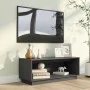 Mueble de TV de madera maciza de pino gris 90x35x35 cm de vidaXL, Muebles TV - Ref: Foro24-813831, Precio: 49,79 €, Descuento: %