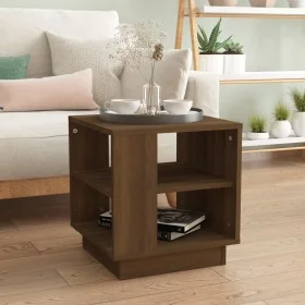 Mesa de centro madera contrachapada roble marrón 40x40x43 cm de vidaXL, Mesas de centro - Ref: Foro24-813091, Precio: 33,58 €...