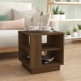 Mesa de centro madera contrachapada roble marrón 40x40x43 cm de vidaXL, Mesas de centro - Ref: Foro24-813091, Precio: 33,89 €...
