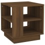 Mesa de centro madera contrachapada roble marrón 40x40x43 cm de vidaXL, Mesas de centro - Ref: Foro24-813091, Precio: 33,89 €...