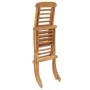 Silla de jardín plegable madera maciza de teca 50x90x69 cm de vidaXL, Sillas de jardín - Ref: Foro24-319163, Precio: 149,91 €...