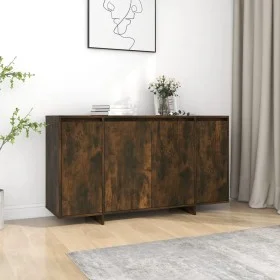 Engineered wood smoked oak sideboard 135x41x75 cm by vidaXL, Sideboards - Ref: Foro24-813056, Price: 147,12 €, Discount: %