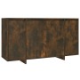 Aparador madera de ingeniería roble ahumado 135x41x75 cm de vidaXL, Aparadores - Ref: Foro24-813056, Precio: 149,64 €, Descue...