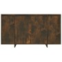 Aparador madera de ingeniería roble ahumado 135x41x75 cm de vidaXL, Aparadores - Ref: Foro24-813056, Precio: 149,64 €, Descue...